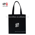 Personalized folded soft waxed canvas tote bag